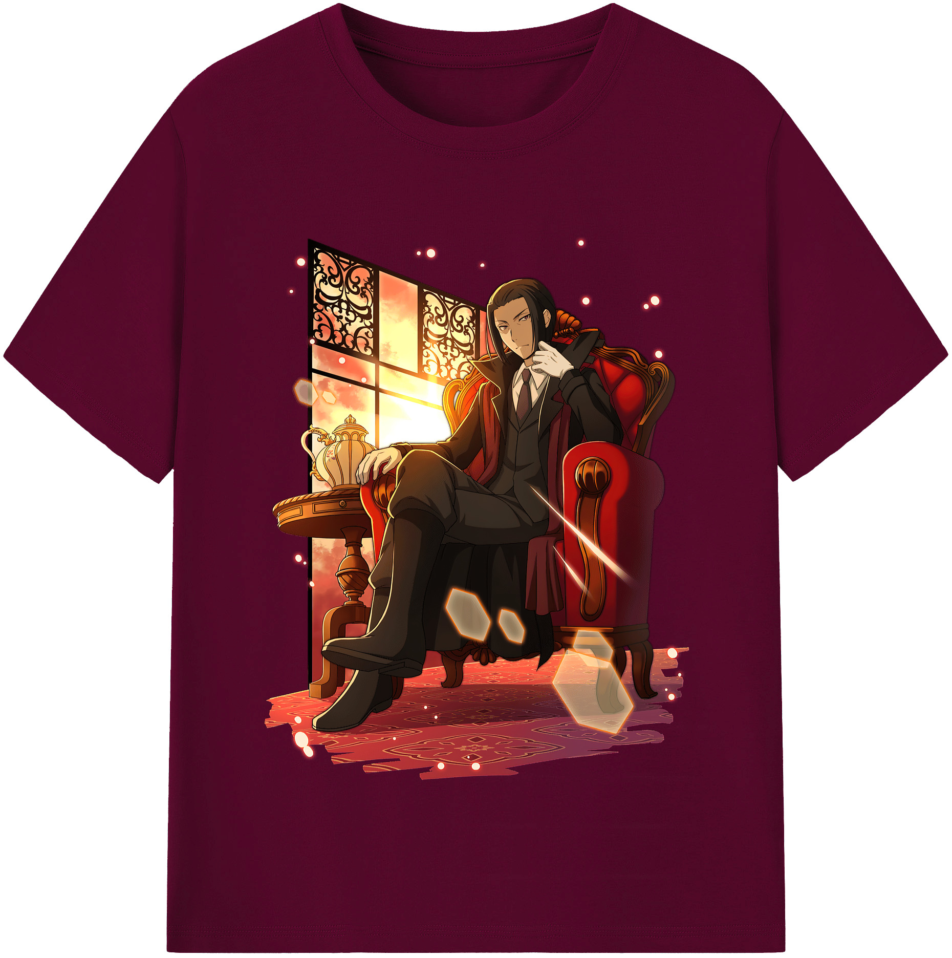 （画像用） 文豪ストレイドッグス Bungo Stray Dogs レディースカジュアルプリントTシャツ（綿100％）